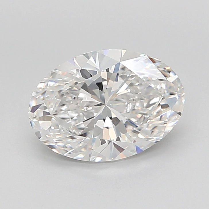 3.02 Carat Oval Shaped, Excellent Cut, E Color, VVS2 Clarity, IGI Certified Lab Grown Diamond