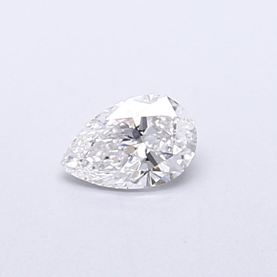 0.32 Carat Pear Shaped, Very Good Cut, D Color, VS1 Clarity, IGI Certified Lab Grown Diamond
