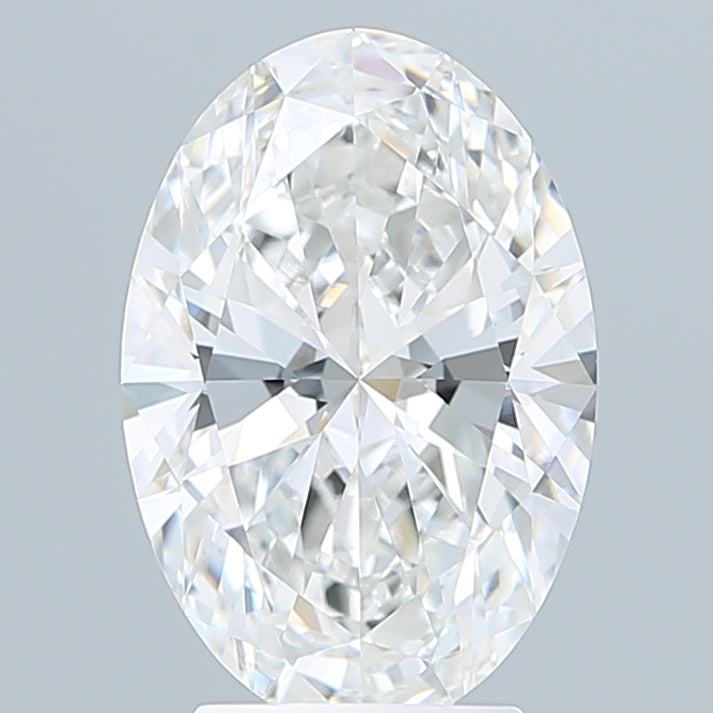 3.51 Carat Oval Shaped, Excellent Cut, E Color, VVS2 Clarity, IGI Certified Lab Grown Diamond