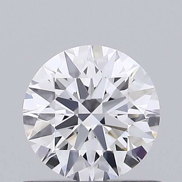 0.53 Carat Round Shaped, Ideal Cut, D Color, VS1 Clarity, IGI Certified Lab Grown Diamond
