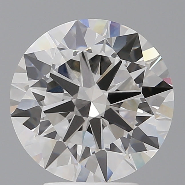 4.01 Carat Round Shaped, Excellent Cut, E Color, VVS2 Clarity, IGI Certified Lab Grown Diamond