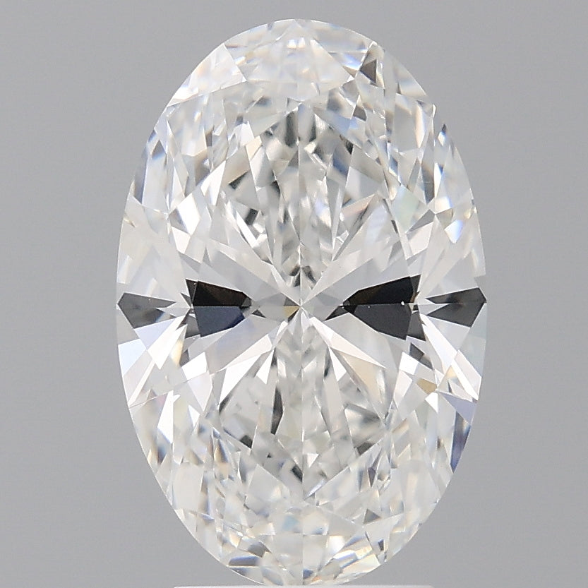 3.52 Carat Oval Shaped, Ideal Cut, E Color, VVS2 Clarity, IGI Certified Lab Grown Diamond