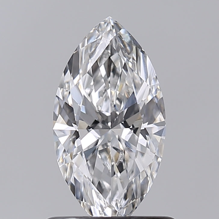 0.71 Carat Marquise Shaped, Excellent Cut, F Color, VVS2 Clarity, IGI Certified Lab Grown Diamond
