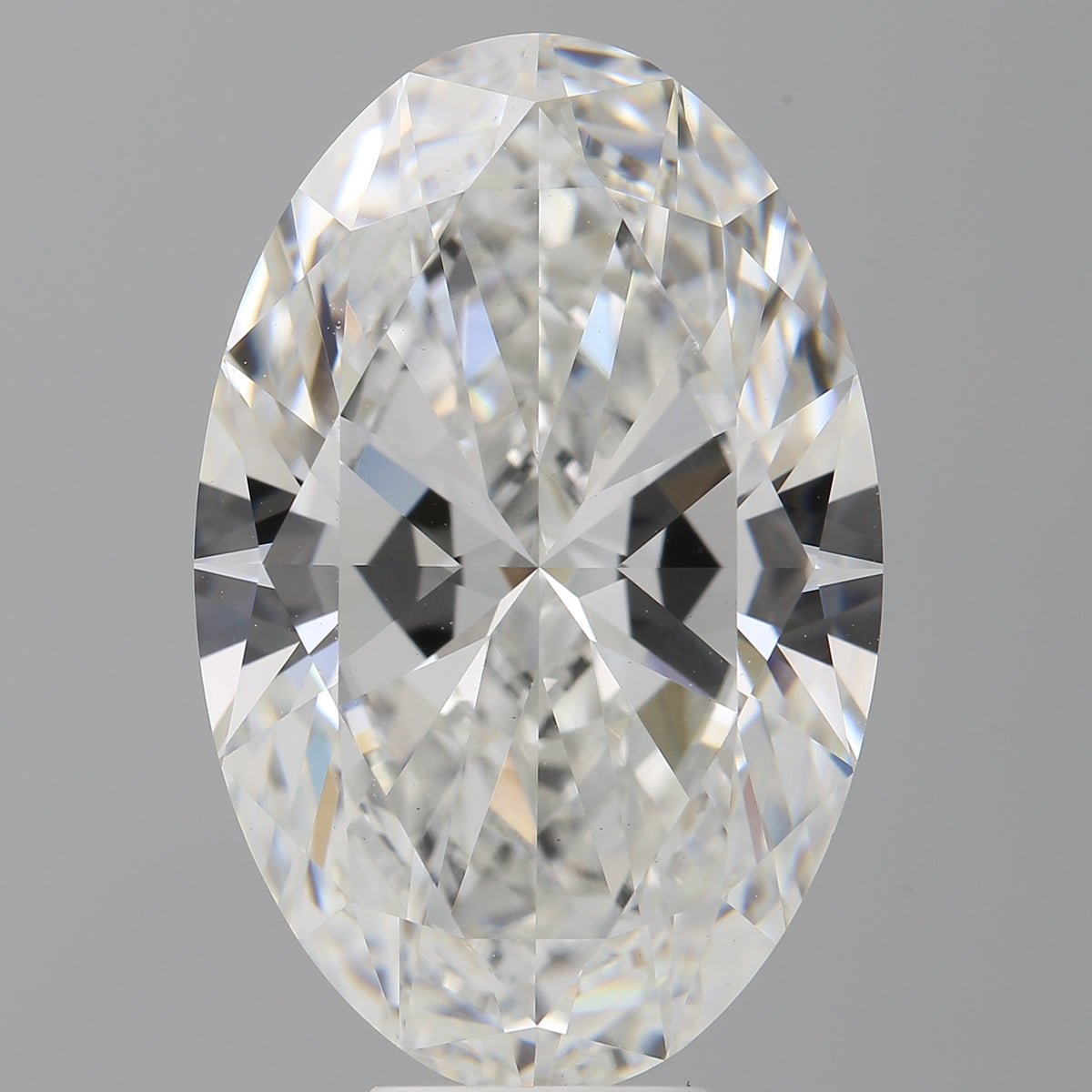 10.00 Carat Oval Shaped, Very Good Cut, F Color, VS2 Clarity, IGI Certified Lab Grown Diamond