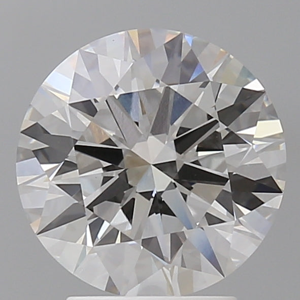 3.08 Carat Round Shaped, Ideal Cut, F Color, VVS2 Clarity, IGI Certified Lab Grown Diamond