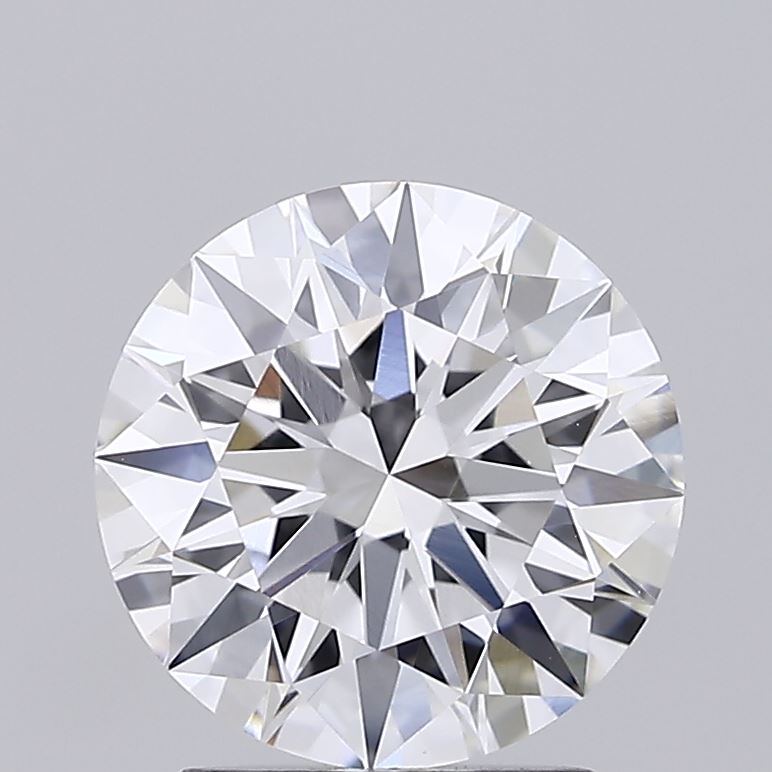 2.11 Carat Round Shaped, Ideal Cut, D Color, VVS2 Clarity, IGI Certified Lab Grown Diamond