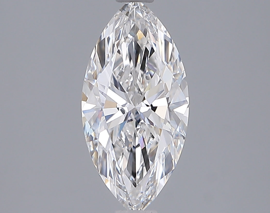 1.55 Carat Marquise Shaped, Ideal Cut, E Color, VVS2 Clarity, IGI Certified Lab Grown Diamond