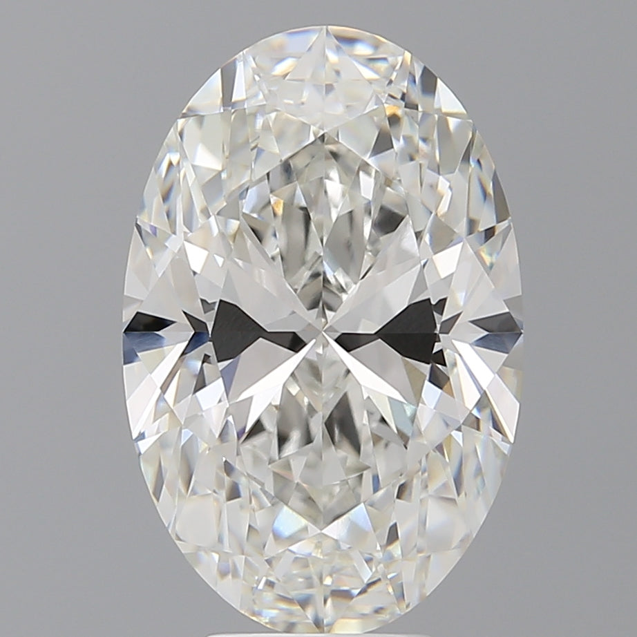 6.59 Carat Oval Shaped, Ideal Cut, F Color, VVS2 Clarity, IGI Certified Lab Grown Diamond