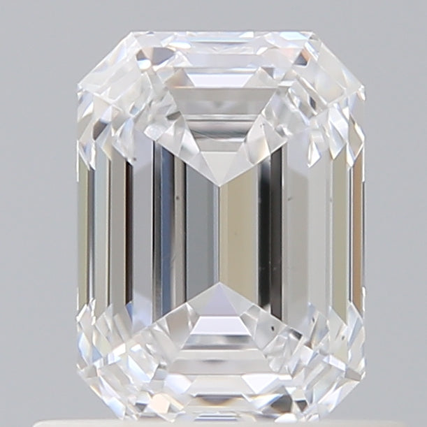 0.92 Carat Emerald Shaped, Ideal Cut, D Color, VS2 Clarity, IGI Certified Lab Grown Diamond