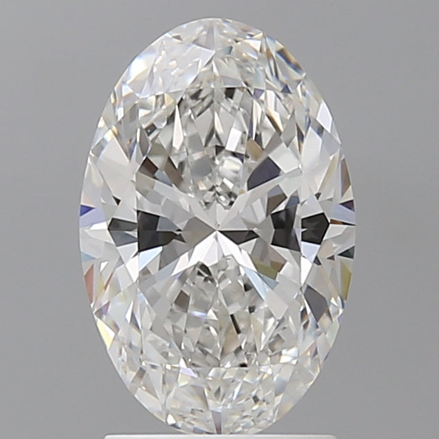 2.10 Carat Oval Shaped, Ideal Cut, E Color, VVS2 Clarity, IGI Certified Lab Grown Diamond