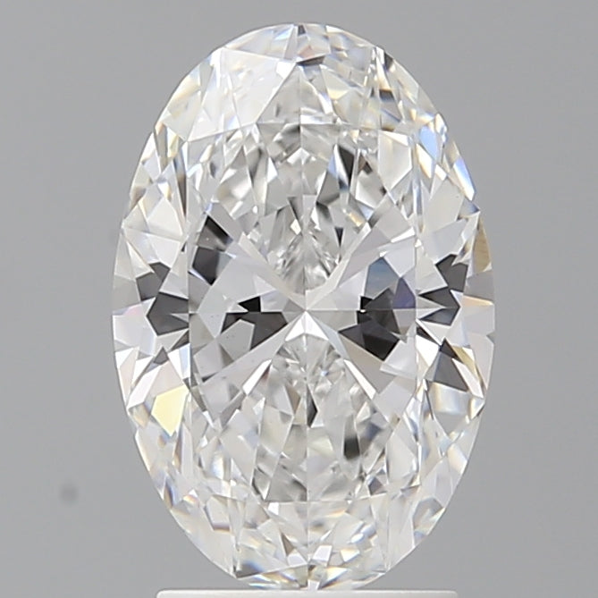 2.56 Carat Oval Shaped, Ideal Cut, E Color, VS1 Clarity, IGI Certified Lab Grown Diamond