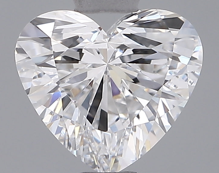 1.08 Carat Heart Shaped, Ideal Cut, D Color, VVS1 Clarity, IGI Certified Lab Grown Diamond
