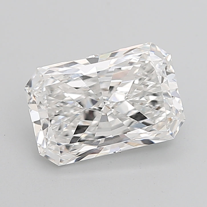 4.52 Carat Radiant Shaped, Ideal Cut, E Color, VVS2 Clarity, IGI Certified Lab Grown Diamond