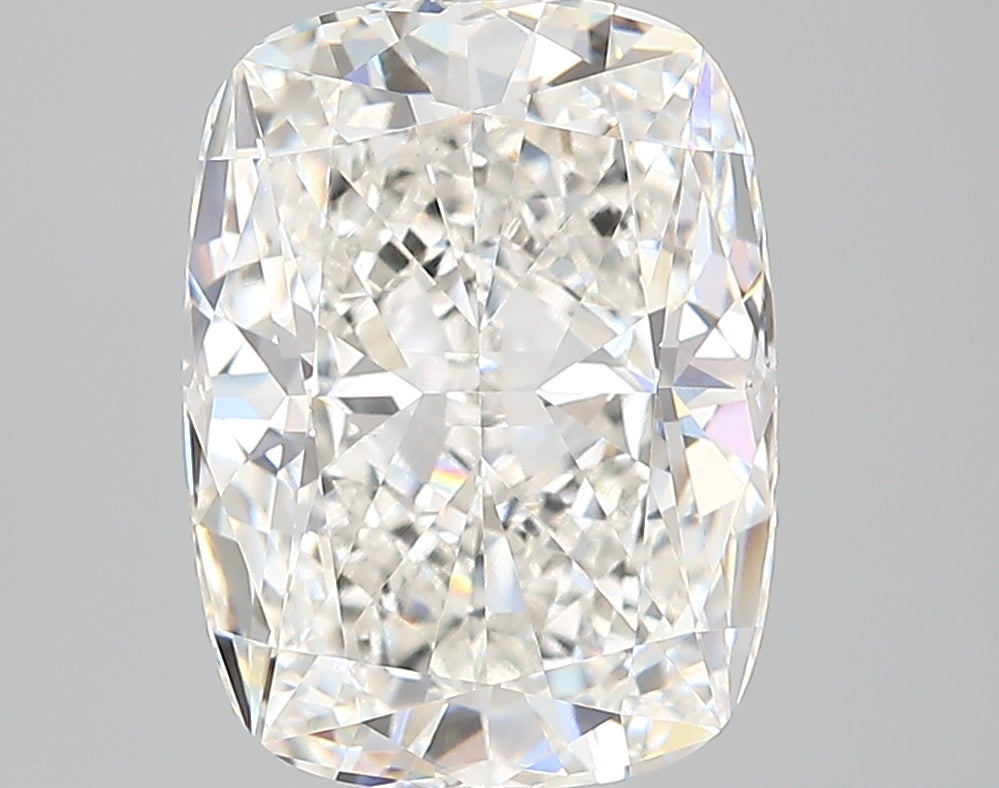 4.16 Carat Cushion Shaped, Very Good Cut, F Color, VVS2 Clarity, IGI Certified Lab Grown Diamond