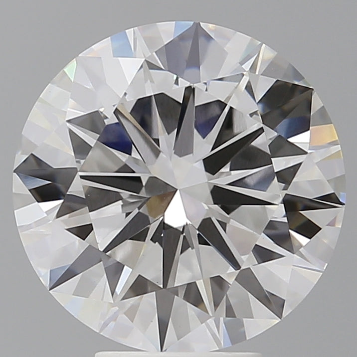 6.03 Carat Round Shaped, Excellent Cut, E Color, VS1 Clarity, IGI Certified Lab Grown Diamond