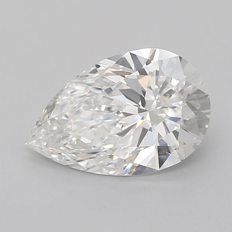 2.42 Carat Pear Shaped, Excellent Cut, E Color, VVS2 Clarity, IGI Certified Lab Grown Diamond