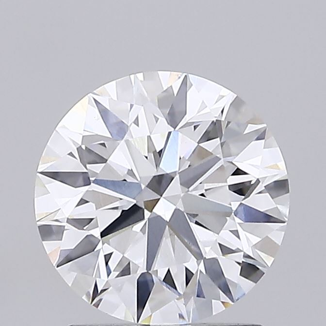 1.63 Carat Round Shaped, Ideal Cut, D Color, VS1 Clarity, IGI Certified Lab Grown Diamond