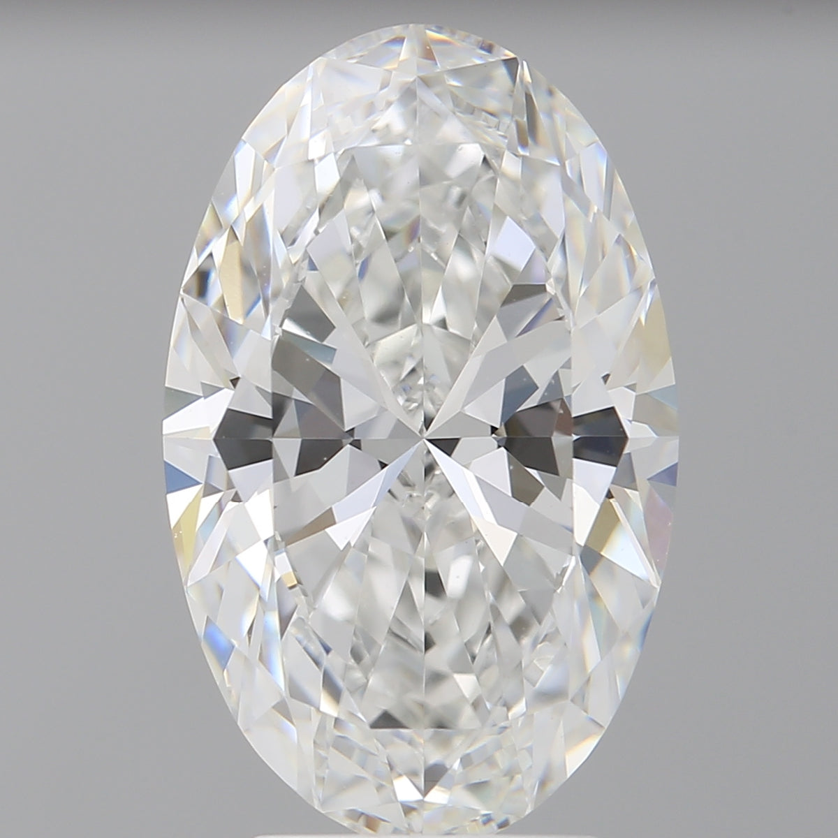 4.04 Carat Oval Shaped, Ideal Cut, E Color, VVS2 Clarity, IGI Certified Lab Grown Diamond