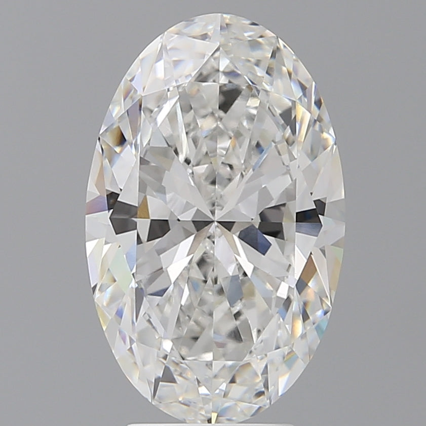 4.56 Carat Oval Shaped, Ideal Cut, E Color, VVS2 Clarity, IGI Certified Lab Grown Diamond