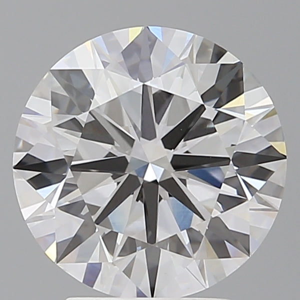 3.42 Carat Round Shaped, Ideal Cut, E Color, VVS2 Clarity, IGI Certified Lab Grown Diamond
