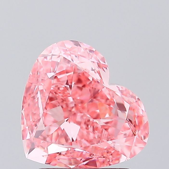 2.03 Carat Heart Shaped, Very Good Cut, VVS2 Clarity, IGI Certified Lab Grown Diamond