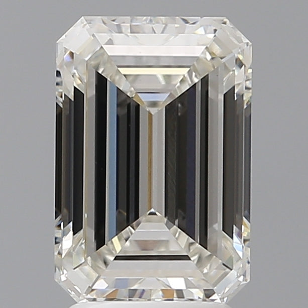 3.08 Carat Emerald Shaped, Excellent Cut, G Color, VVS2 Clarity, IGI Certified Lab Grown Diamond