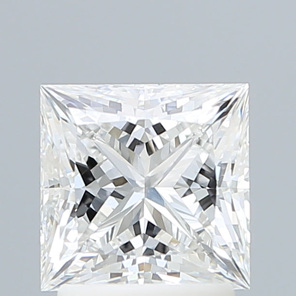 2.03 Carat Princess Shaped, Ideal Cut, E Color, VVS2 Clarity, IGI Certified Lab Grown Diamond