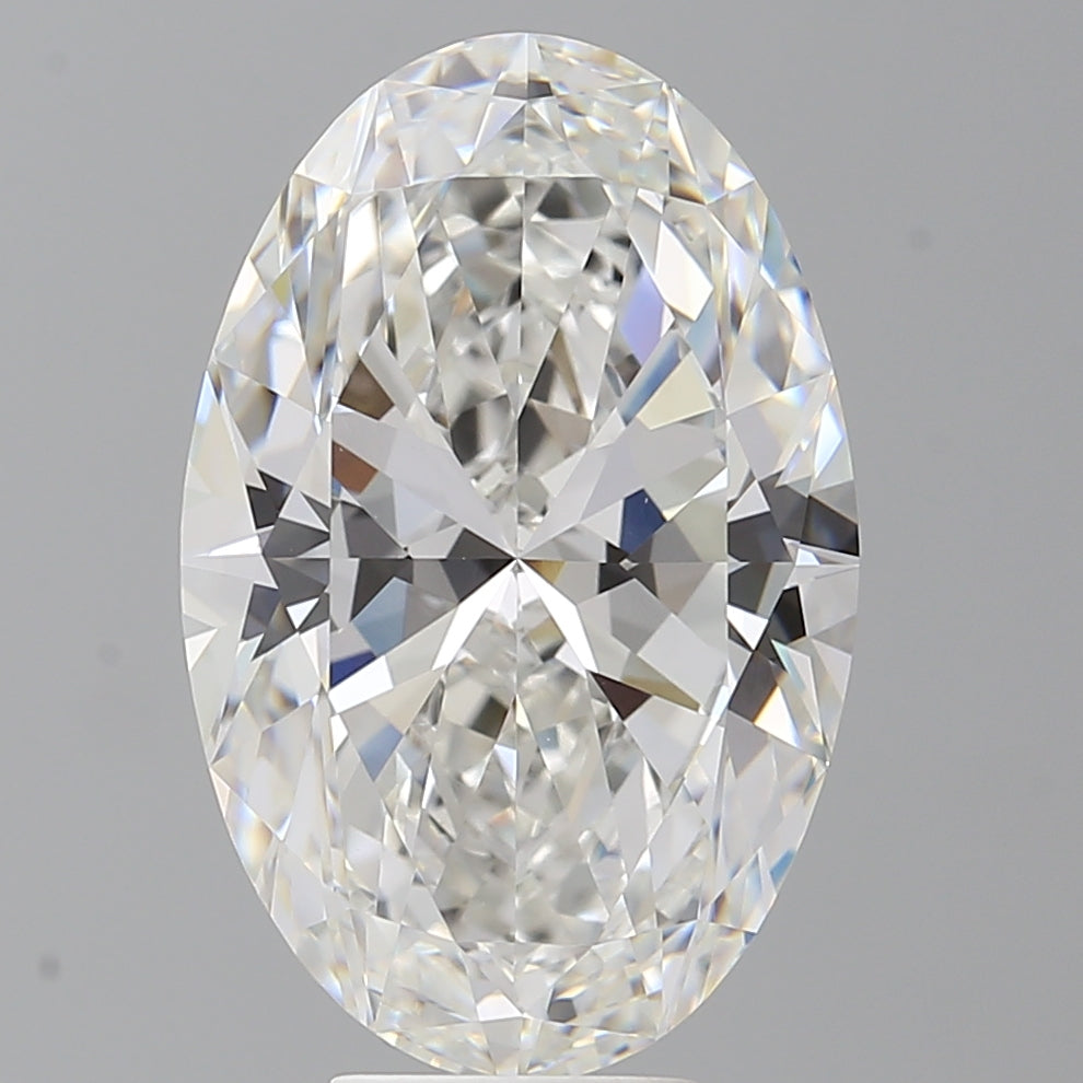 8.01 Carat Oval Shaped, Ideal Cut, F Color, VVS2 Clarity, IGI Certified Lab Grown Diamond