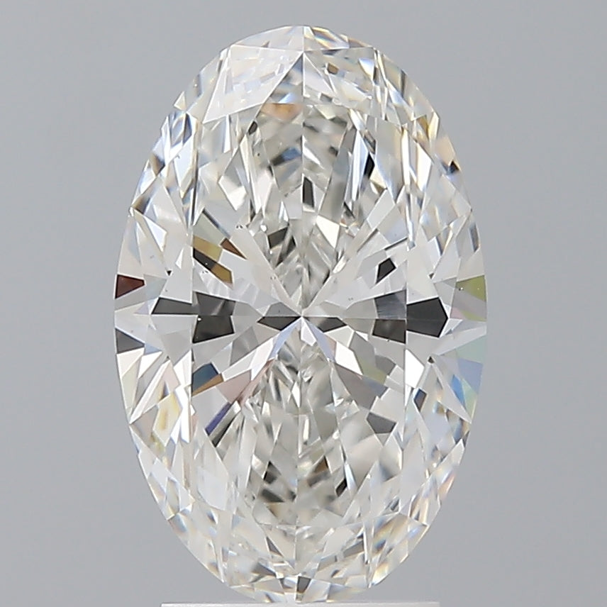 3.08 Carat Oval Shaped, Ideal Cut, F Color, VS1 Clarity, IGI Certified Lab Grown Diamond