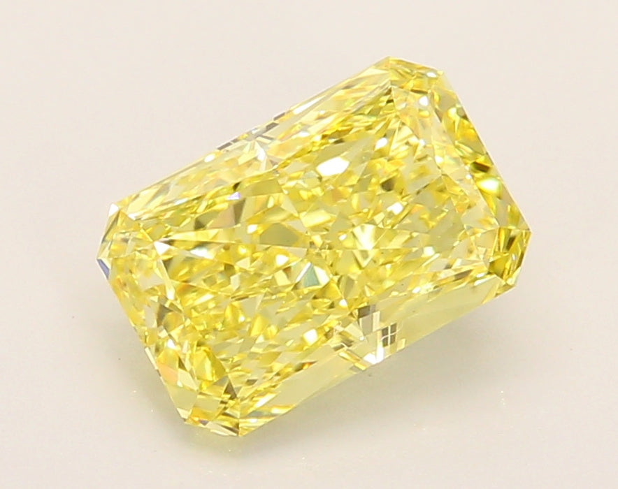 2.51 Carat Radiant Shaped, Ideal Cut, VS1 Clarity, IGI Certified Lab Grown Diamond