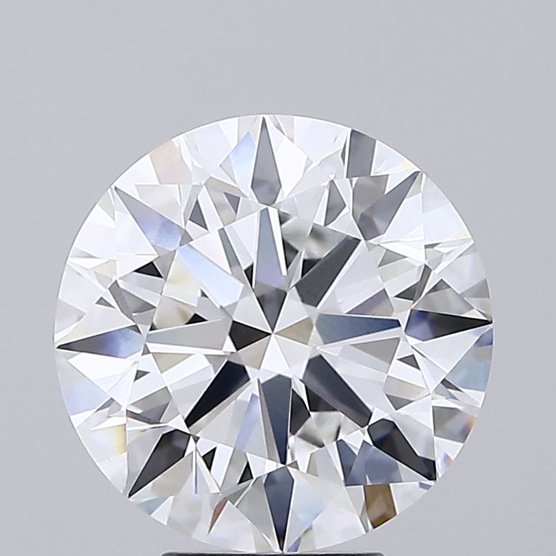 6.14 Carat Round Shaped, Ideal Cut, E Color, VVS1 Clarity, IGI Certified Lab Grown Diamond