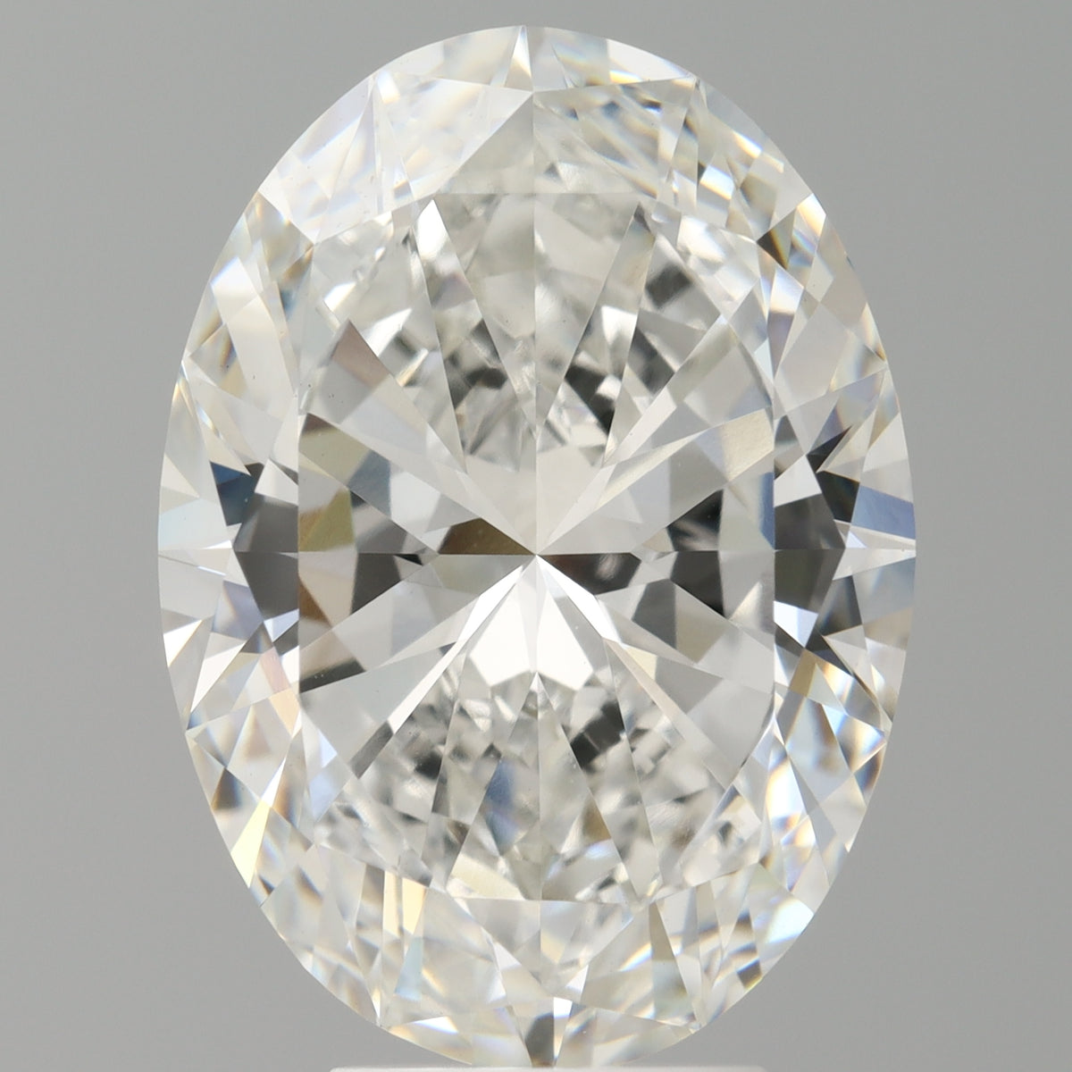 6.00 Carat Oval Shaped, Excellent Cut, F Color, VVS2 Clarity, IGI Certified Lab Grown Diamond