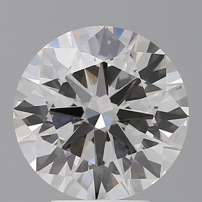 3.97 Carat Round Shaped, Ideal Cut, F Color, VVS2 Clarity, IGI Certified Lab Grown Diamond