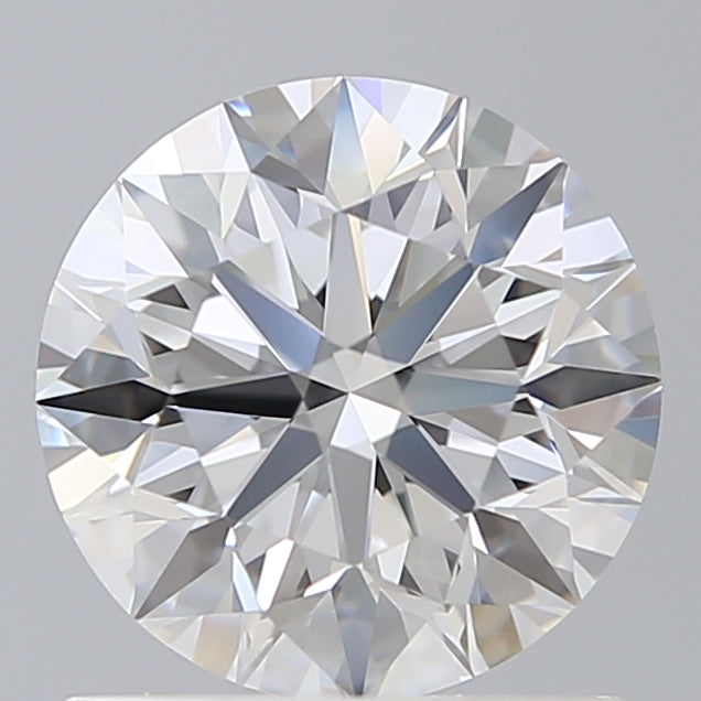1.18 Carat Round Shaped, Excellent Cut, E Color, VVS2 Clarity, IGI Certified Lab Grown Diamond