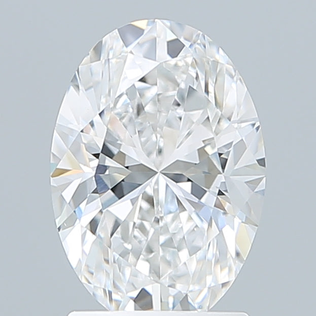 2.02 Carat Oval Shaped, Excellent Cut, D Color, VVS2 Clarity, IGI Certified Lab Grown Diamond