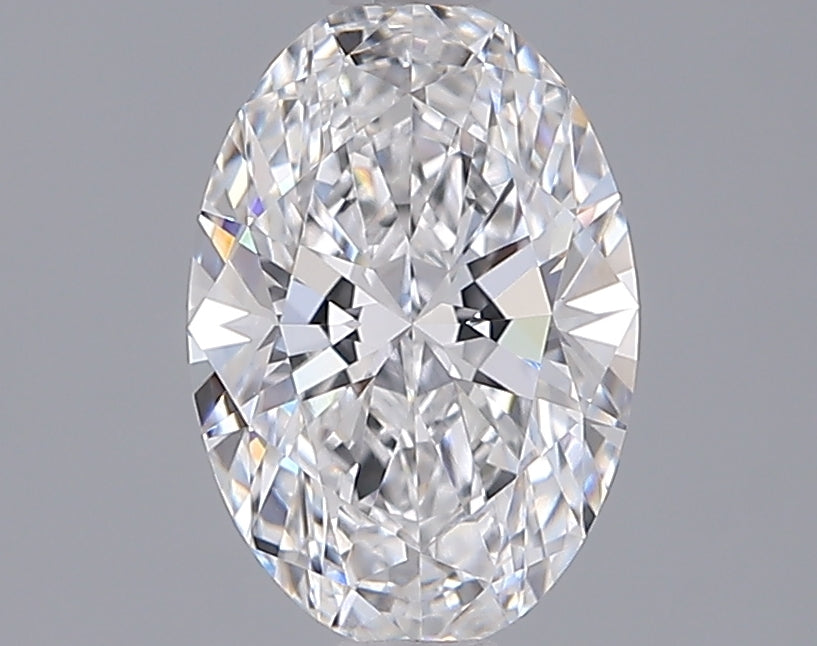 1.55 Carat Oval Shaped, Ideal Cut, D Color, VVS2 Clarity, IGI Certified Lab Grown Diamond