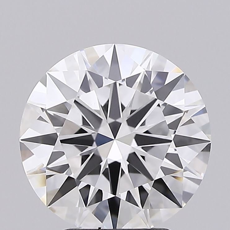 3.01 Carat Round Shaped, Ideal Cut, F Color, VVS2 Clarity, IGI Certified Lab Grown Diamond
