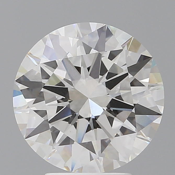 4.00 Carat Round Shaped, Excellent Cut, F Color, VS1 Clarity, IGI Certified Lab Grown Diamond