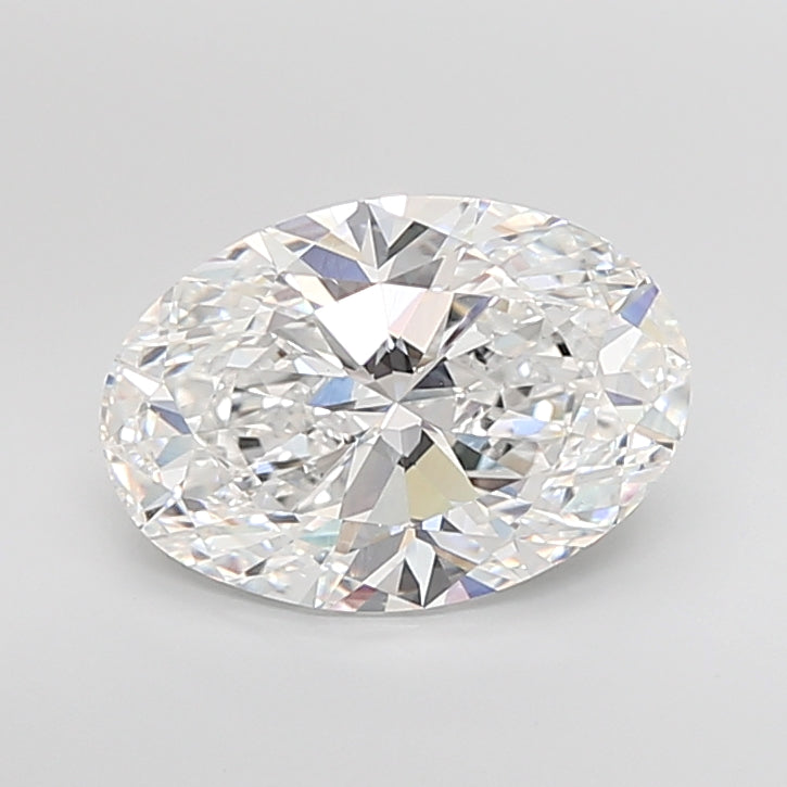 7.09 Carat Oval Shaped, Ideal Cut, E Color, VVS2 Clarity, IGI Certified Lab Grown Diamond
