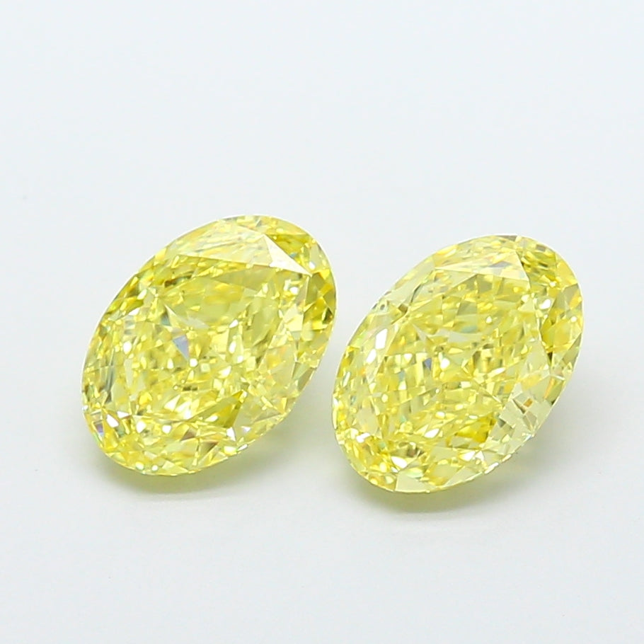 2.00 Carat Oval Shaped, Very Good Cut, VVS2 Clarity, IGI Certified Lab Grown Diamond