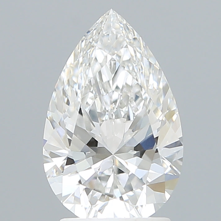2.26 Carat Pear Shaped, Ideal Cut, E Color, VVS1 Clarity, IGI Certified Lab Grown Diamond