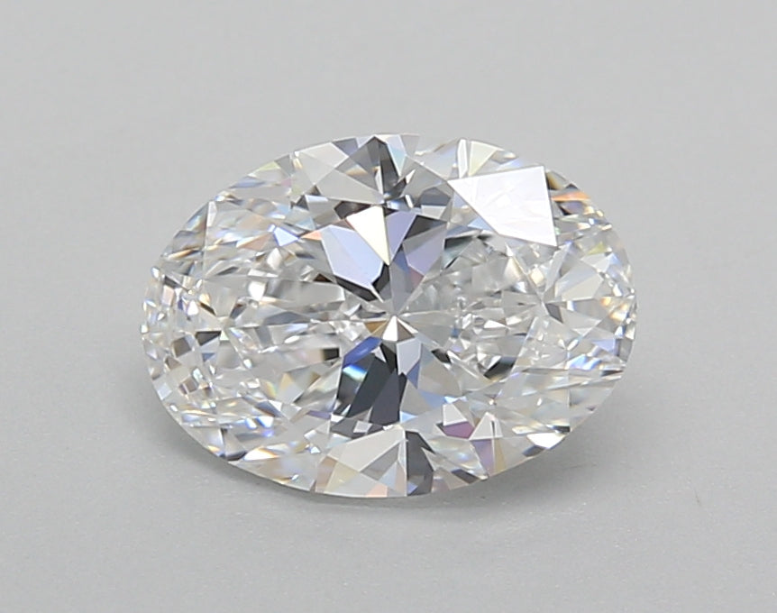 1.40 Carat Oval Shaped, Excellent Cut, D Color, VVS2 Clarity, IGI Certified Lab Grown Diamond