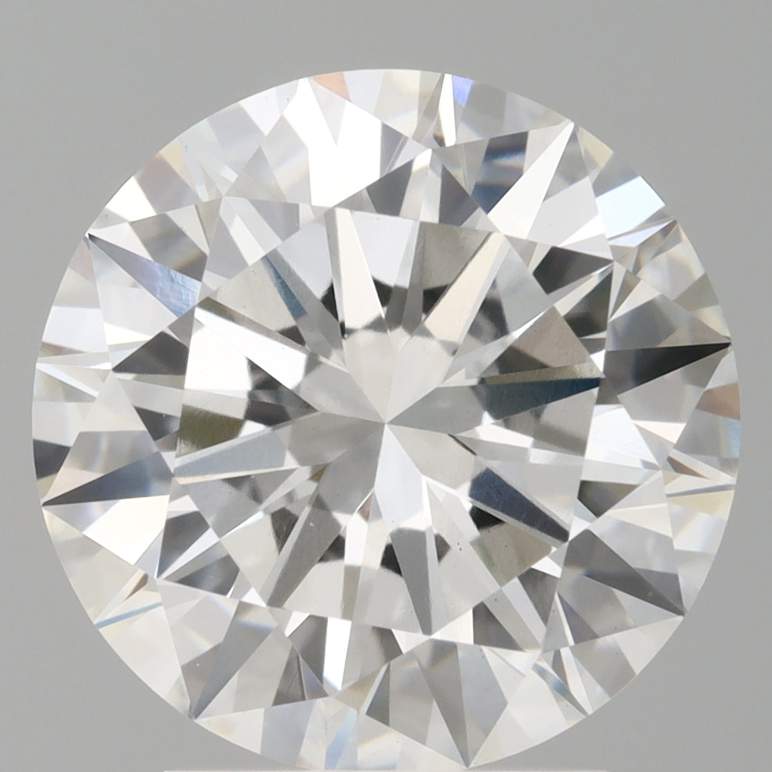 3.00 Carat Round Shaped, Excellent Cut, E Color, VVS2 Clarity, IGI Certified Lab Grown Diamond