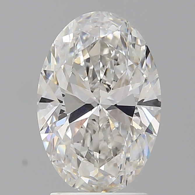 2.52 Carat Oval Shaped, Ideal Cut, F Color, VVS2 Clarity, IGI Certified Lab Grown Diamond
