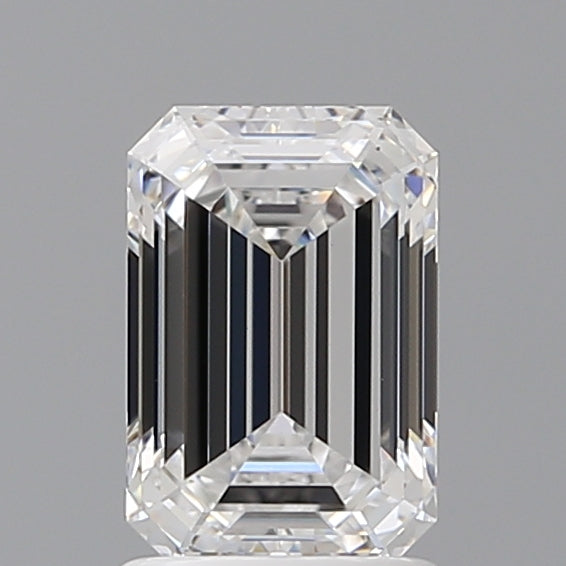 1.59 Carat Emerald Shaped, Ideal Cut, E Color, VS1 Clarity, IGI Certified Lab Grown Diamond