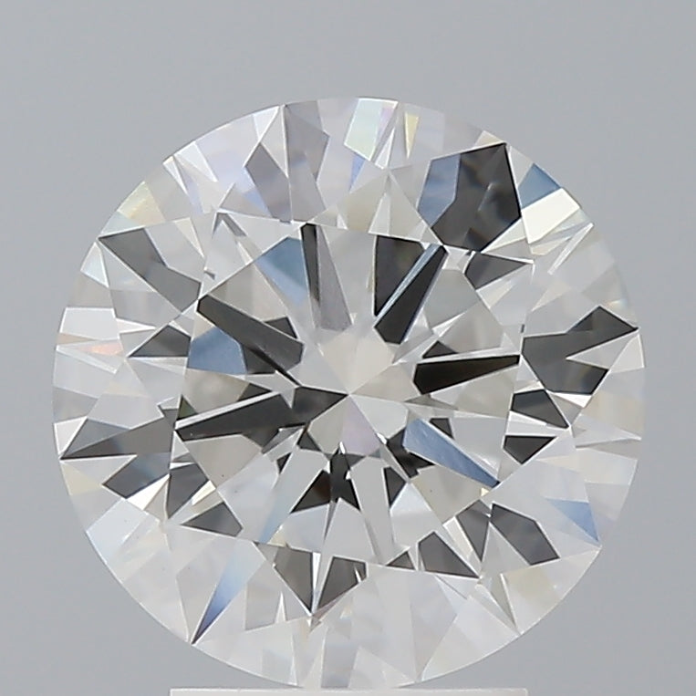 3.54 Carat Round Shaped, Ideal Cut, E Color, VVS2 Clarity, IGI Certified Lab Grown Diamond