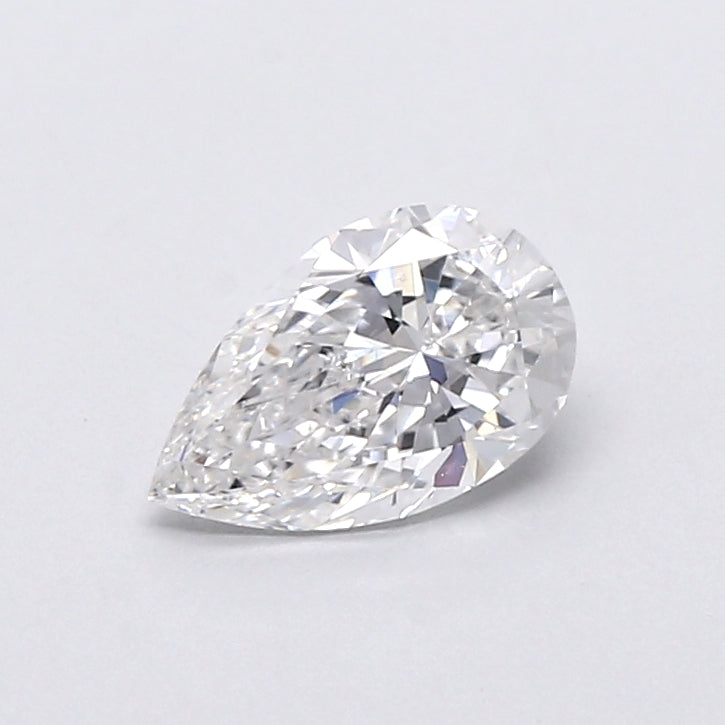 0.72 Carat Pear Shaped, Very Good Cut, D Color, VVS2 Clarity, IGI Certified Lab Grown Diamond