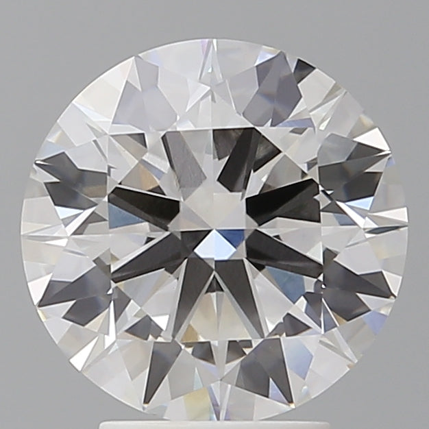 3.59 Carat Round Shaped, Ideal Cut, F Color, VVS2 Clarity, IGI Certified Lab Grown Diamond