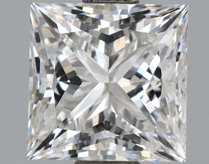 2.01 Carat Princess Shaped, Ideal Cut, D Color, VS1 Clarity, IGI Certified Lab Grown Diamond