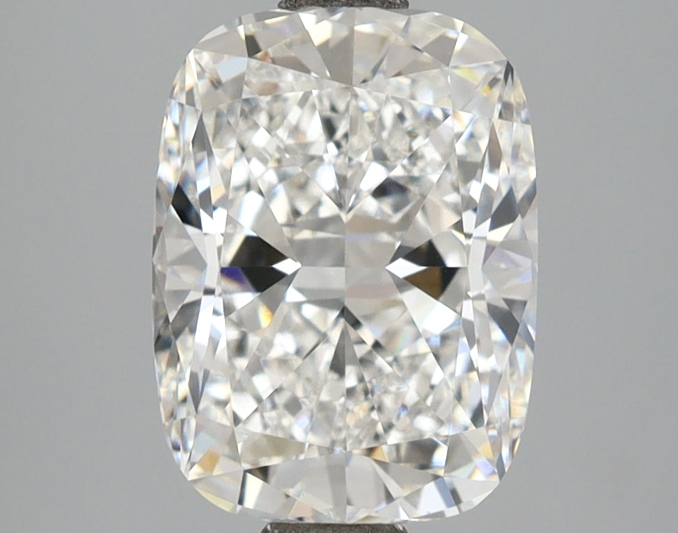 3.09 Carat Cushion Shaped, Ideal Cut, E Color, VVS1 Clarity, IGI Certified Lab Grown Diamond